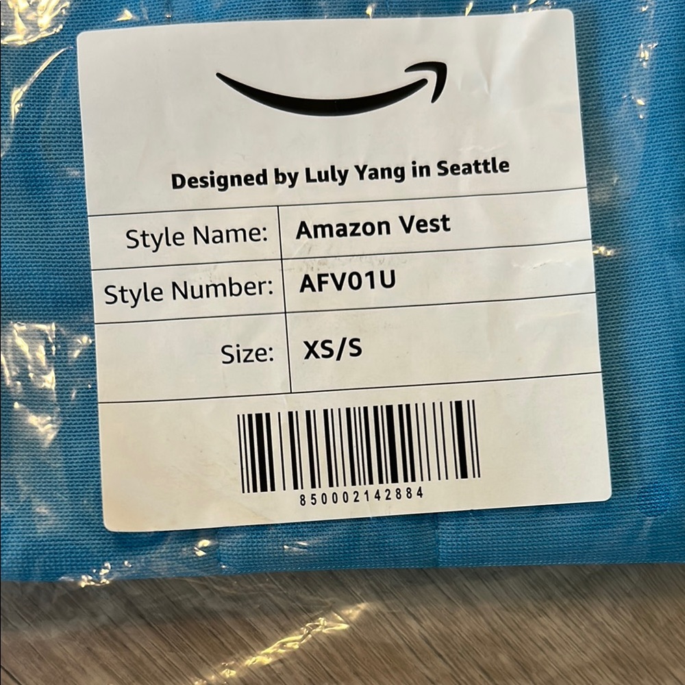 Amazon DSP / Flex Delivery Driver reflective Safety Vest blue XS /S - Picture 2 of 7